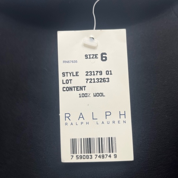 NWT RALPH LAUREN Wool Skirt Sz 6 - Picture 4 of 6